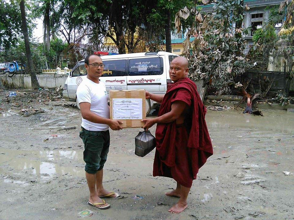 Kalay City Flood Area Medicine Donation
